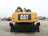 2008 Caterpillar M322D material handler, rear view