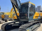 2024 Hyundai R220LC-9S crawler excavator, front three-quarter view