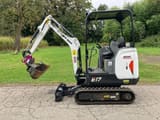2022 Bobcat E17 mini excavator, side profile view