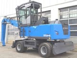 2018 Fuchs MHL 334 F material handler, rear three-quarter view