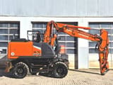 2024 Hitachi Zaxis 180W-7 wheel excavator side view