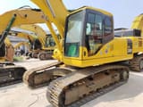 2017 Komatsu PC200-7 crawler excavator, side view