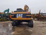 2012 Caterpillar 320B crawler excavator, rear view