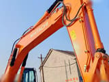 2023 Hitachi ZX350H-5G crawler excavator boom and cab view