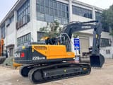 2023 Hyundai 220LC-9S crawler excavator, rear three-quarter view
