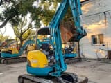 2020 Kubota U-30-3 S mini excavator, front three-quarter view