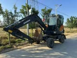 2024 Doosan DX60 DX50 wheeled excavator side view