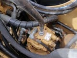2023 Caterpillar 307E2 mini excavator hydraulic component view