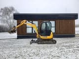 2017 JCB 8030 ZTS mini excavator, side view