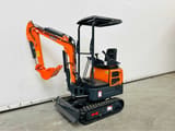 2025 RTE CRE112 mini excavator, side view