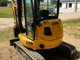 2015 JCB 8030 ZTS mini excavator, rear three-quarter view