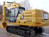 Caterpillar 320GC crawler excavator, rear three-quarter view
