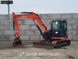 2022 Kubota KX080-4A2 mini excavator side view