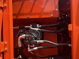 2023 Doosan DX150LC crawler excavator engine compartment detail