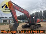 2024 Doosan DX225LCA crawler excavator, side view