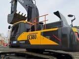 2025 Volvo EC380 crawler excavator, side profile view