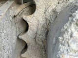 2012 Caterpillar 324E crawler excavator track drive sprocket detail