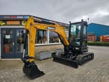 2025 Sany SY35U mini excavator, side view