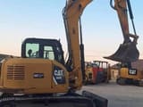 2019 Caterpillar 308E2CR crawler excavator, side profile view