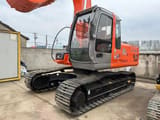 2018 Hitachi Zaxis 200 crawler excavator, side view