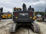 2017 Volvo ECR235EL crawler excavator rear view