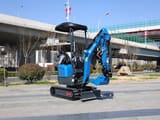 2026 Kubota R13 PRO mini excavator, side view