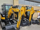 Sany SY18C mini excavator, front three-quarter view
