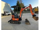 2019 Hitachi ZX19U-6 mini excavator side view