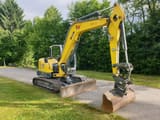 2021 Wacker Neuson ET90 mini excavator, side view