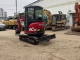 2020 Yanmar ViO35 mini excavator, front three-quarter view