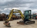 2011 Yanmar VIO50 mini excavator, side view