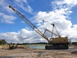 1999 Ruston-Bucyrus 51-60 dragline, side profile view