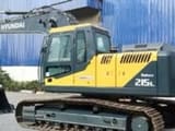 2025 Hyundai R215L crawler excavator, side view