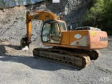 1999 Samsung SE210 LC-3 crawler excavator, rear three-quarter view
