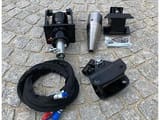 2023 BIG JSK-350-MS01 splitter attachment, top-down view of components