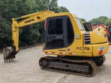 2024 Komatsu PC70-7 excavator, side view