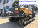 2024 Hyundai HX220HD crawler excavator, rear three-quarter view