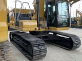 2024 Caterpillar 320GC crawler excavator, rear three-quarter view