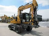 2022 Liebherr A 913 Compact wheel excavator, side view