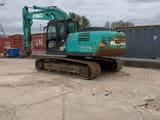 2019 Kobelco SK210LC-10 crawler excavator, side view