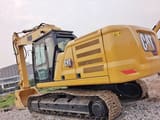 2025 Caterpillar 330GC crawler excavator, rear three-quarter view