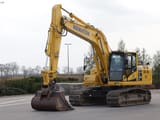 2020 Komatsu PC210LC-11 crawler excavator, front three-quarter view