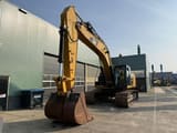 2015 Caterpillar 336EL crawler excavator, front three-quarter view