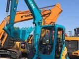 2023 Kubota KX161 mini excavator, front three-quarter view