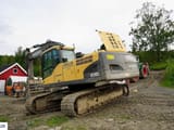 2008 Volvo EC240CL crawler excavator, rear three-quarter view
