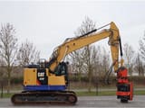 2018 CAT 325F LCR crawler excavator side view