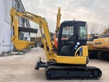 2021 Komatsu PC40MR mini excavator, side profile view