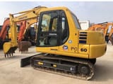 2020 Komatsu PC60 mini excavator, side profile view