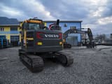 2023 Volvo ECR145EL crawler excavator, rear view