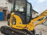 2023 Komatsu PC35MR mini excavator, side view
